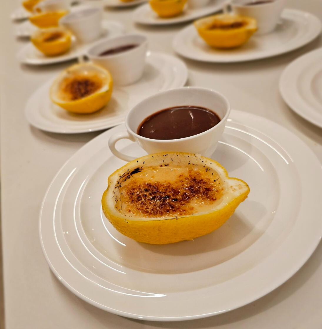 Limão siciliano brûlée